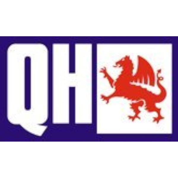 Quinton Hazell Brake Disc/Rotor | Single Disc | Rear | 5 Bolt Holes | Solid | BDC5423