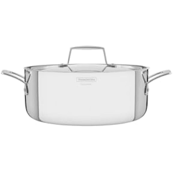 Tramontina 3-Ply Stainless Steel Casserole 24cm (4.4l)