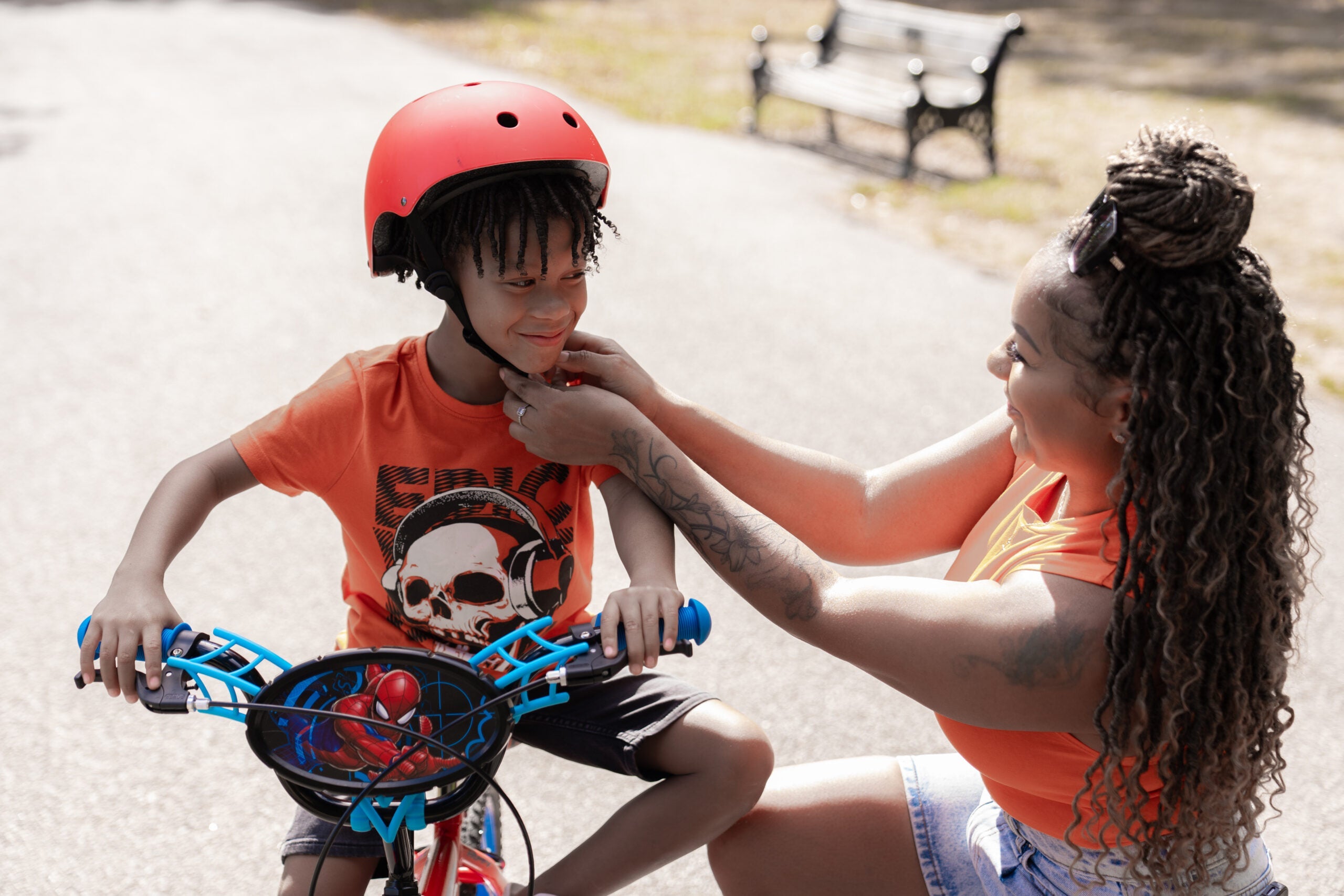 Kids 16 inches Spiderman Bike For Ages 5 to 7 Years Old