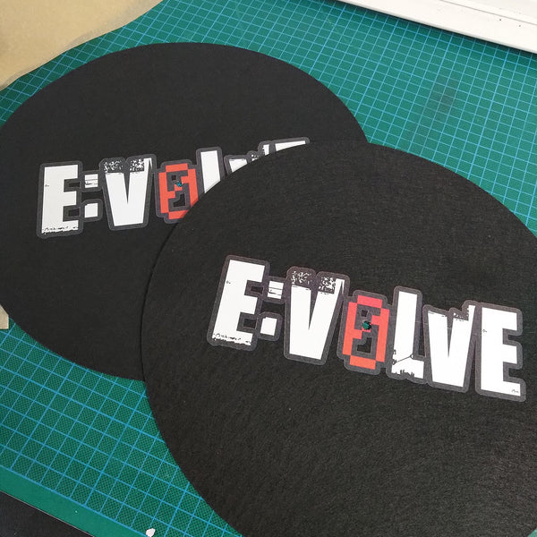 Design your Own Custom Slipmat Scratch Pad Felt - 12" or 7"