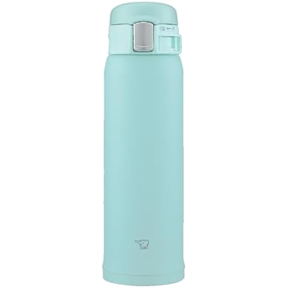 Zojirushi SM-SF48-AM Water Bottle, Direct Drinking [One-touch Open] Stainless Steel Mug, 16.9 fl oz (480 ml), Mint Blue
