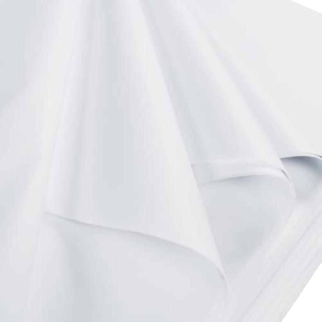 White Tissue Paper Large Sheets, Acid Free Art Paper, Perfect for Gift Wrap, Storage, Packing, Art & Craft Bulk Pack Archiving Shredding 70 x 50cm Sheet Size
