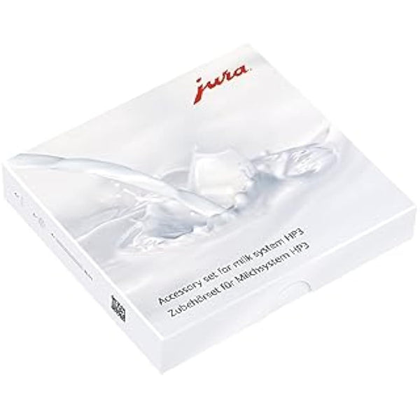 Jura 24117 HP3 Milk System Accessory Set, Plastic, Transparent