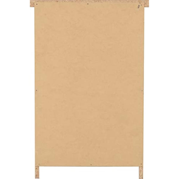 Seconique Nevada 3 Drawer Bedside in Grey Gloss/Light Oak Effect Veneer