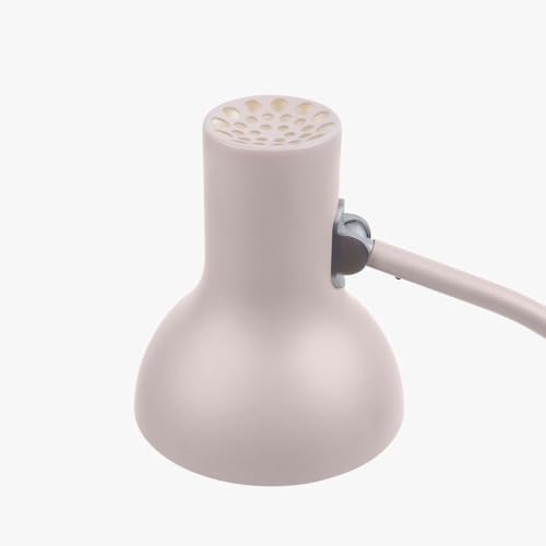 ANGLEPOISE 75 Mini Desk Lamp, Mole Grey, Ideal for small spaces, study bedroom reading lamp,Tension Spring Technology Matt Paint Finish Cast Iron Base Aluminium Cover, Chrome Plated Fittings, LED Bulb