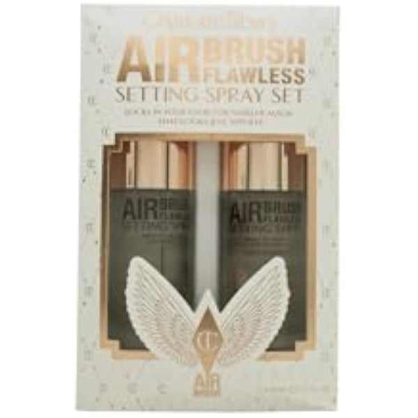 Charlotte Tilbury Airbrush Flawless Setting Spray Set 2 x 34ml