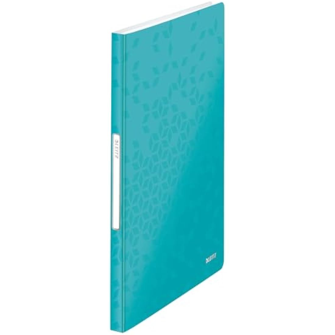 Leitz A4 Display Book, 40 Pockets, 80 Sheet Capacity, Transparent Pockets, Ice Blue, WOW Range, 46320051