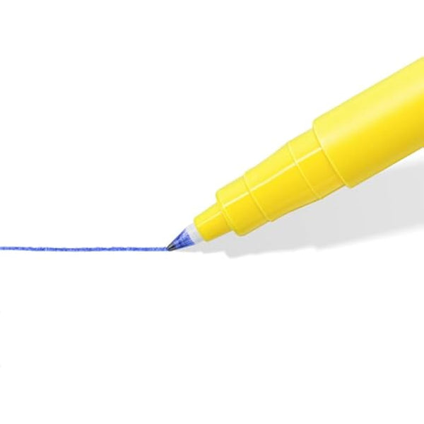 STAEDTLER Noris - Handwriting Pen - 5 x 10 Assorted Colours - Pack of 50, 307-S CT50
