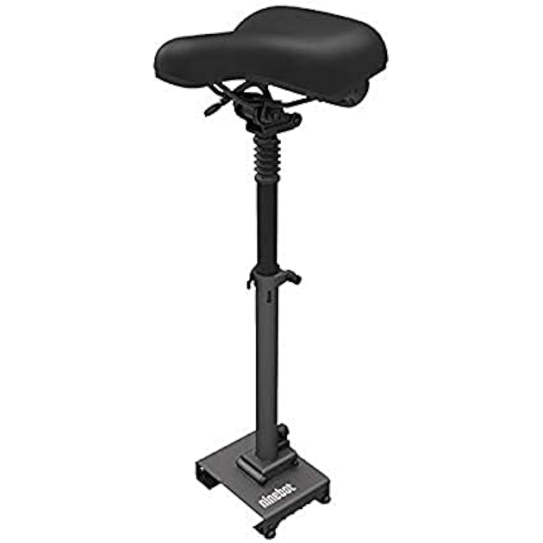 Segway-Ninebot Electric Scooter Seat Saddle for MAX G30P and G30LP, Adjustable Comfortable and Shock Absorbing MAX Seat Saddle, Black, Large