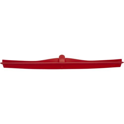Vikan 71604 Ultra Hygiene Squeegee, Red, 600mm Length, 80mm Width, 95mm Height