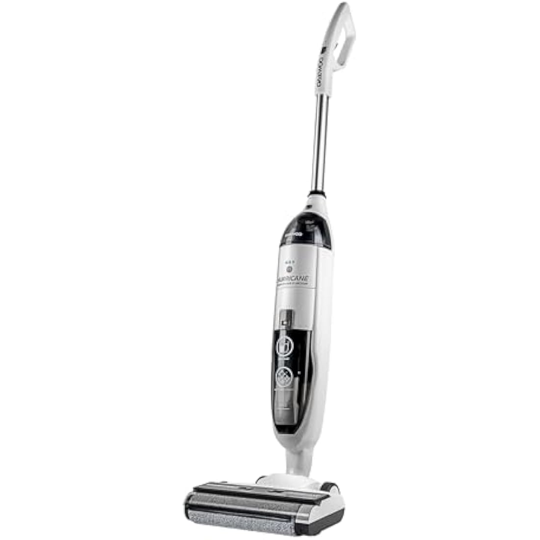 Daewoo Spotless Hurricane, 2In1 Floor Washer And Vacuum Cleaner With Self Cleaning Function, 30 Minute Run Time, Machine Washable Roller With Stand And Cleaning Brush