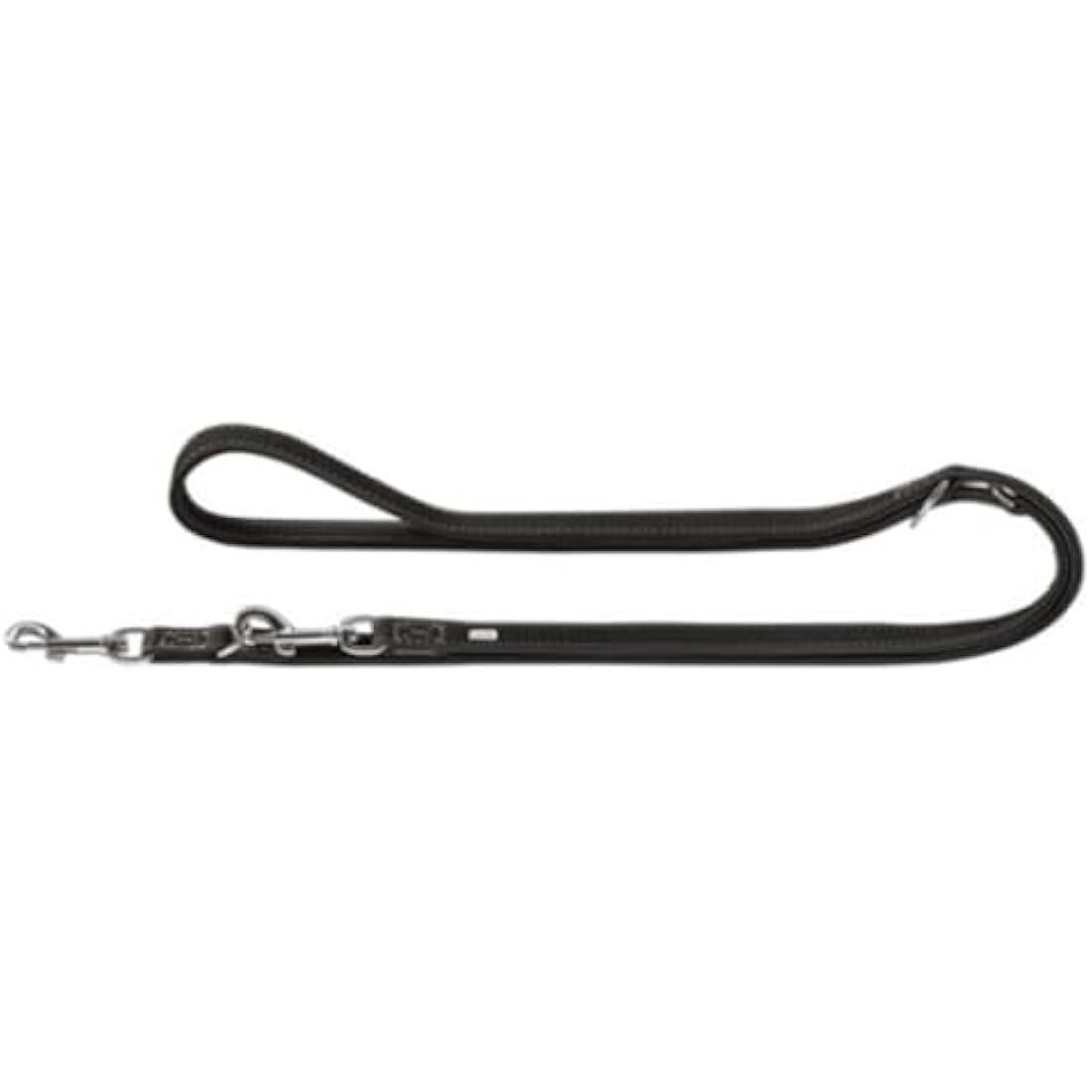 Hunter Training Leash for Dogs Hunting, 200 x 18 cm, Black