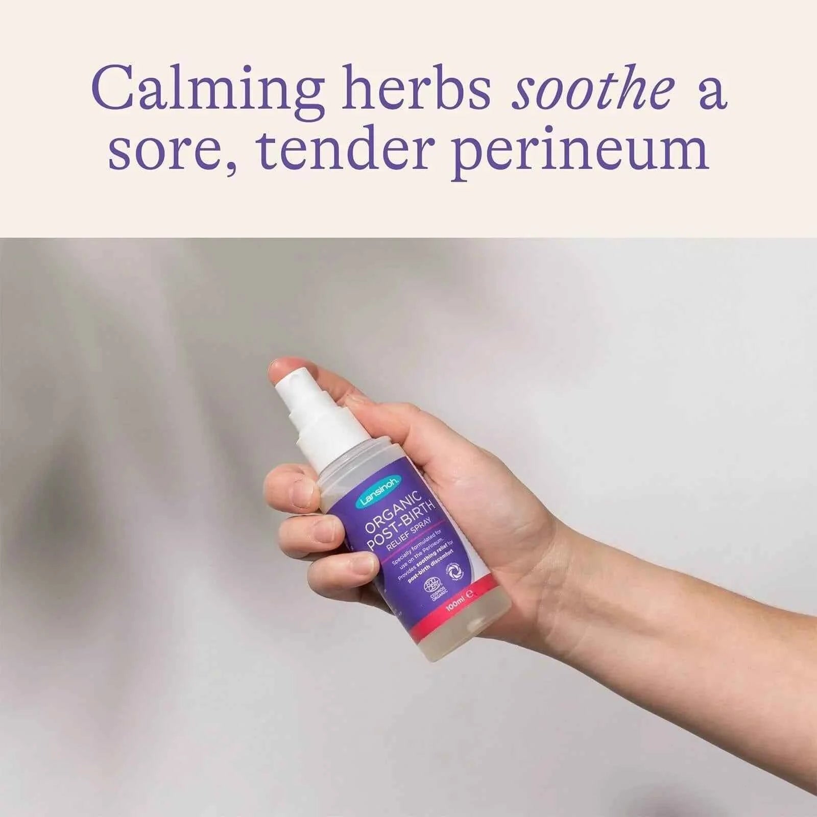 Lansinoh Organic Post-Birth Relief Spray 100ml