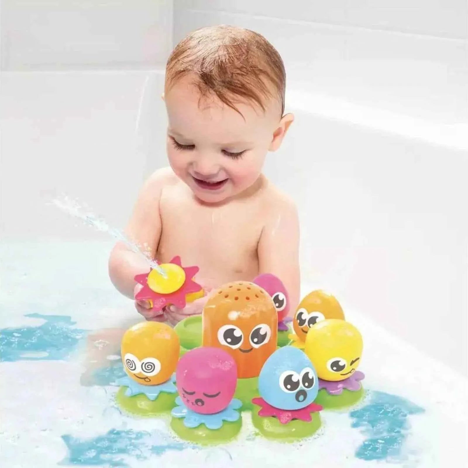 TOMY Toomies Octopals Number Sorting Baby Bath Toy