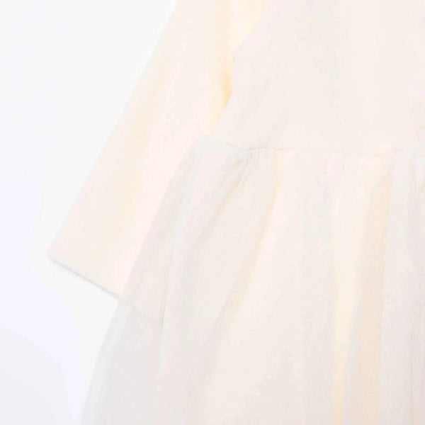 HelloBaby Newborn Dress - Ecru