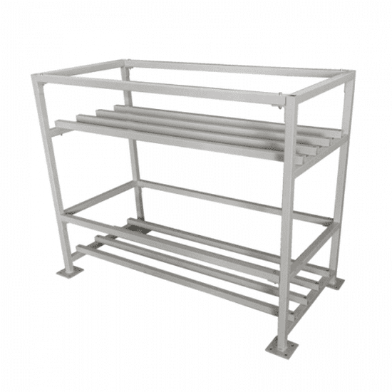 24kWh 48V 500Ah AGM 24×2V Battery Bank with Metal Racking | 4Boats