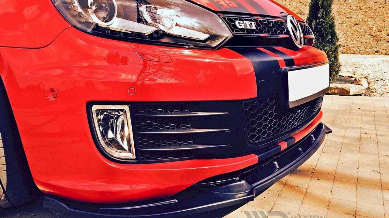 Maxton Design - FRONT SPLITTER VW GOLF MK6 GTI 35TH