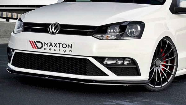 Maxton Design - FRONT SPLITTER V.1 VW POLO MK5 GTI (FACELIFT) (2015-2017)
