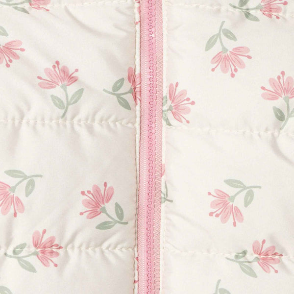 HelloBaby Floral Printed Girl Coat - Printed