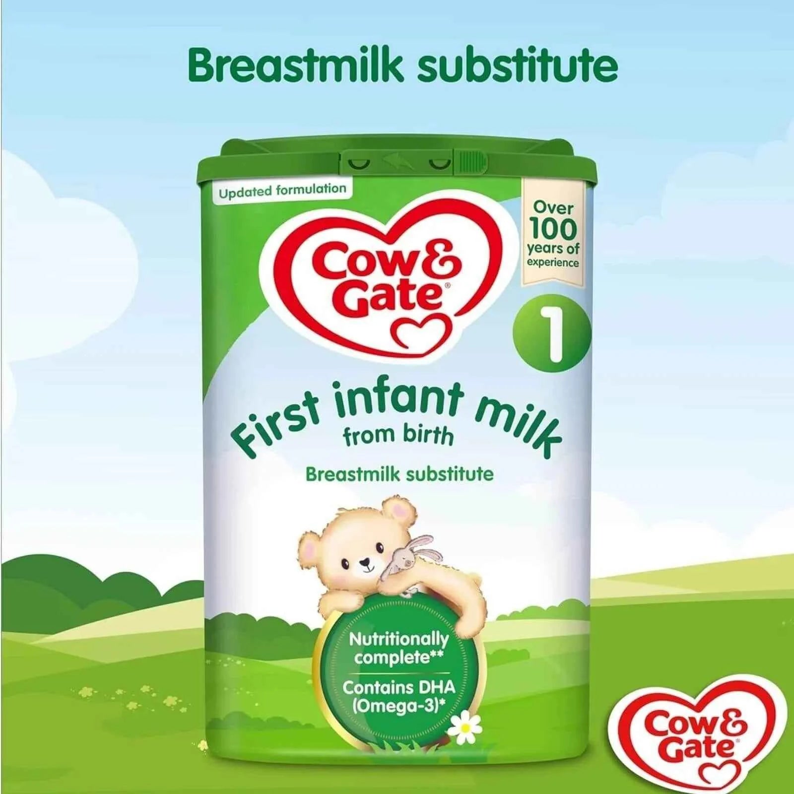 Cow & Gate 1 First Infant Milk Formula 0-6 months 800g