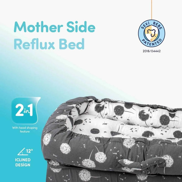 baby plus Mother Side Baby Reflux Bed Dandelion