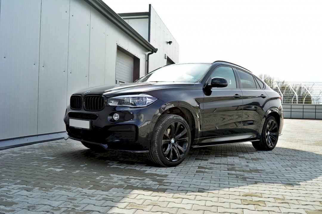 Maxton Design - SIDE SKIRTS DIFFUSERS BMW X6 F16 M SPORT(2014-19)