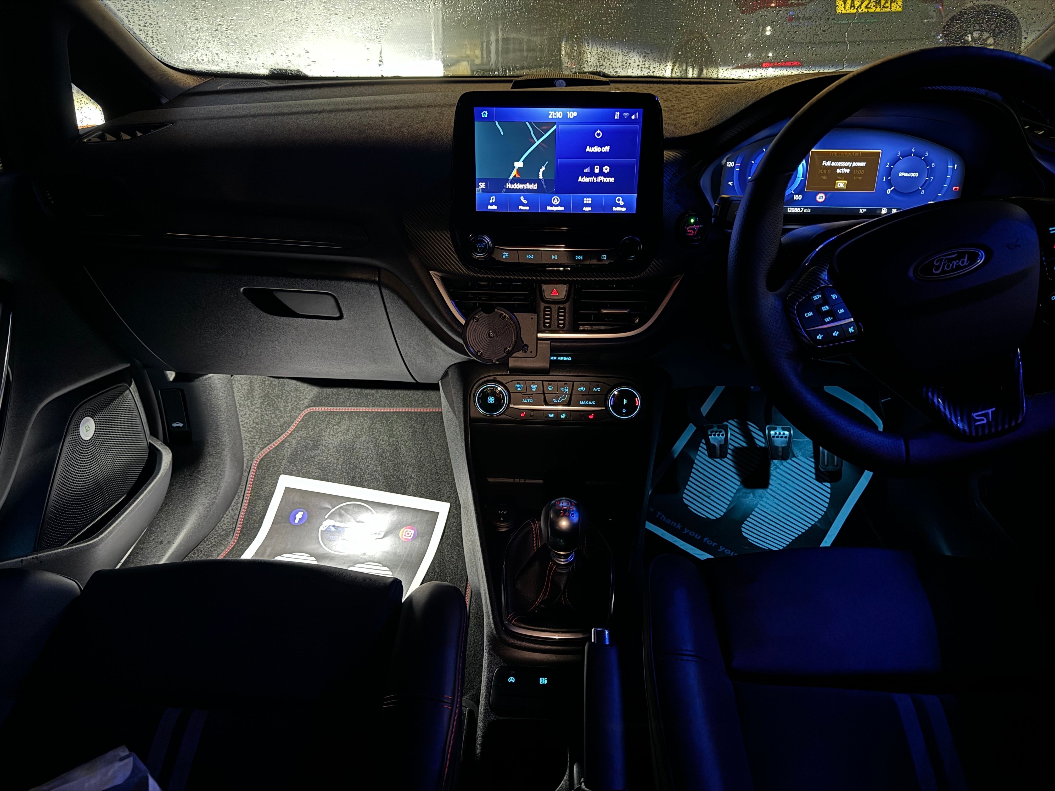 MK4 / 4.5 Ford Focus - Ultra Bright OEM Style Footwell Light Unit Upgrade