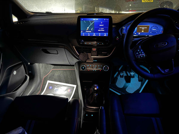 MK4 / 4.5 Ford Focus - Ultra Bright OEM Style Footwell Light Unit Upgrade