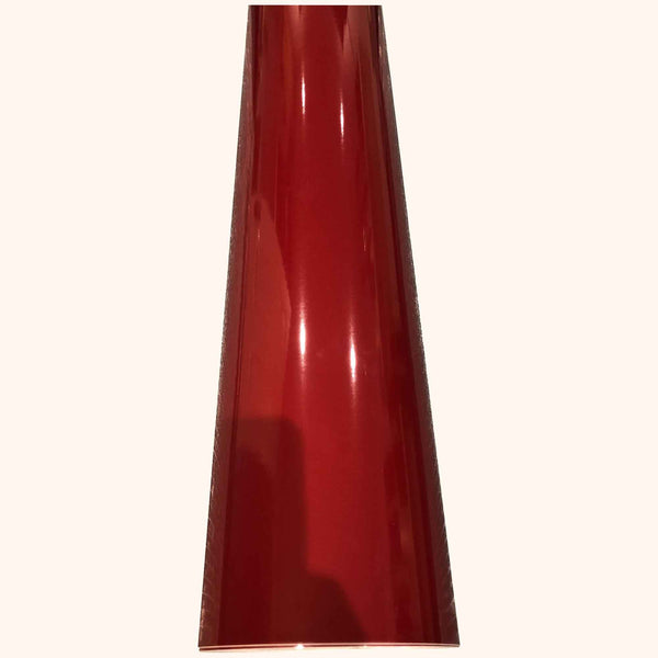 Gloss Vinyl Roll 610mm Wide, Burgundy