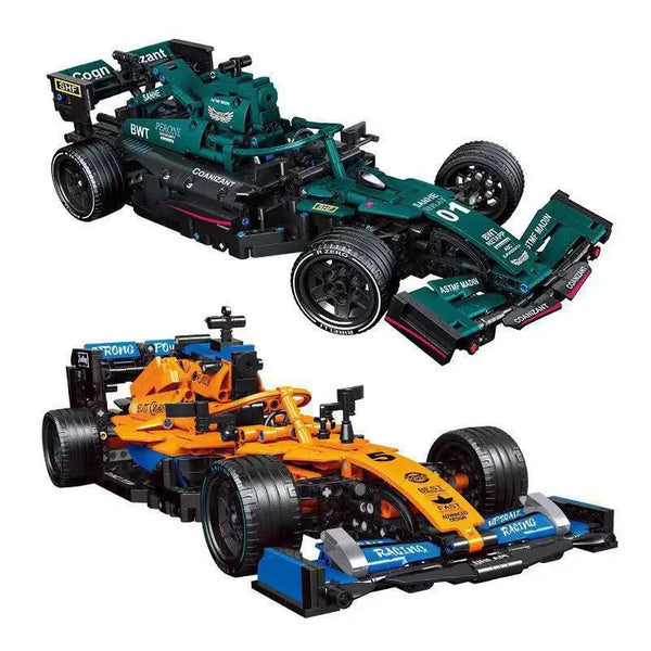 High-tech Building Blocks F1 Formula 1 Remote Control Super Speed Racing Model Rc Car Kid Toys and Moc Updated accessory package