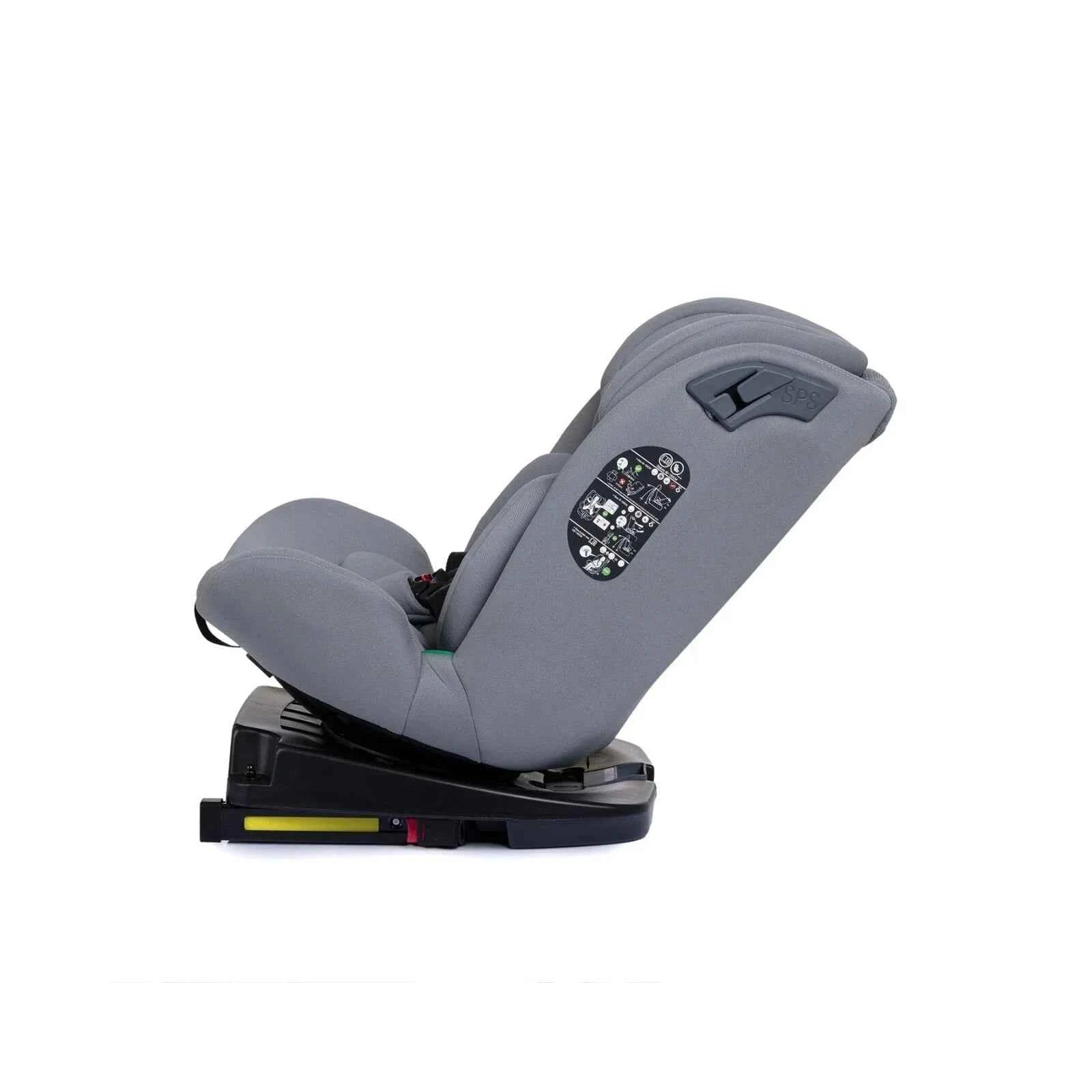 baby plus Pixi i-Size Group 0+/1/2/3 (Birth to 12 Years) Car Seat - Grey