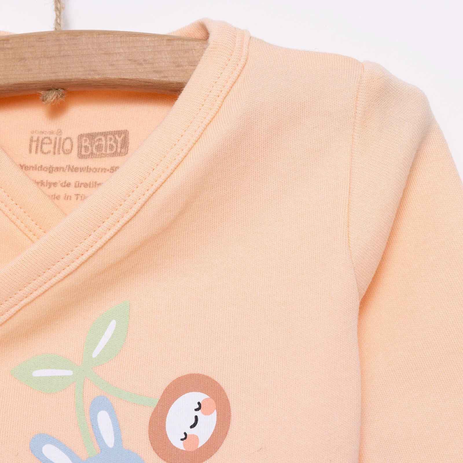 HelloBaby Girl 5 Piece Newborn Set - Salmon