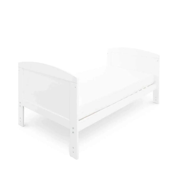 Ickle Bubba Coleby Classic Cot Bed White - Without Mattress