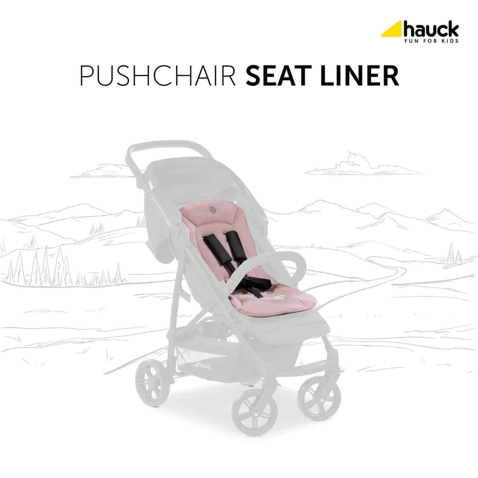 Hauck Disney Pushchair Seat Liner - Minnie Mouse Rose