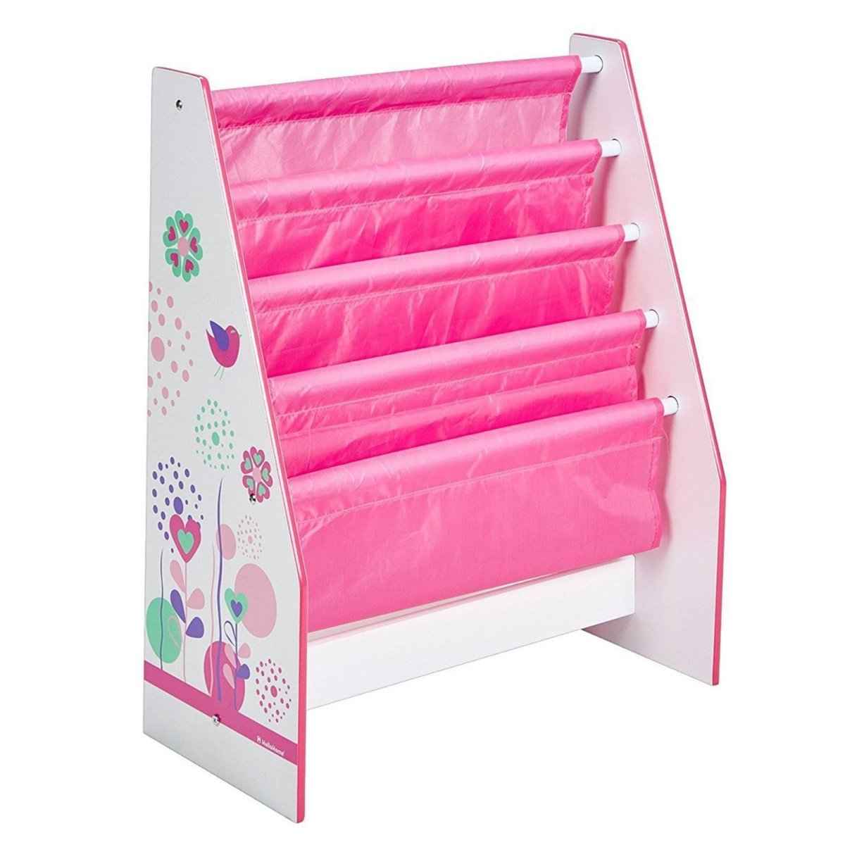Hello Home Kids Sling Bookcase - Flowers and Birds