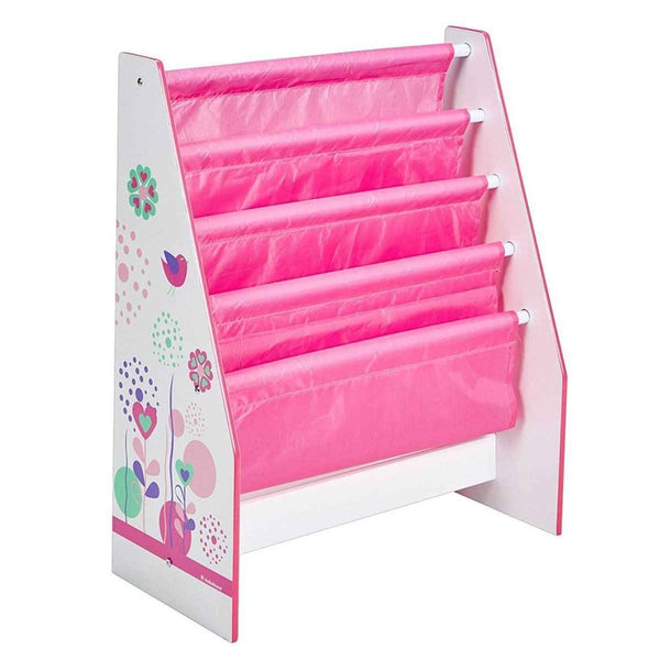 Hello Home Kids Sling Bookcase - Flowers and Birds