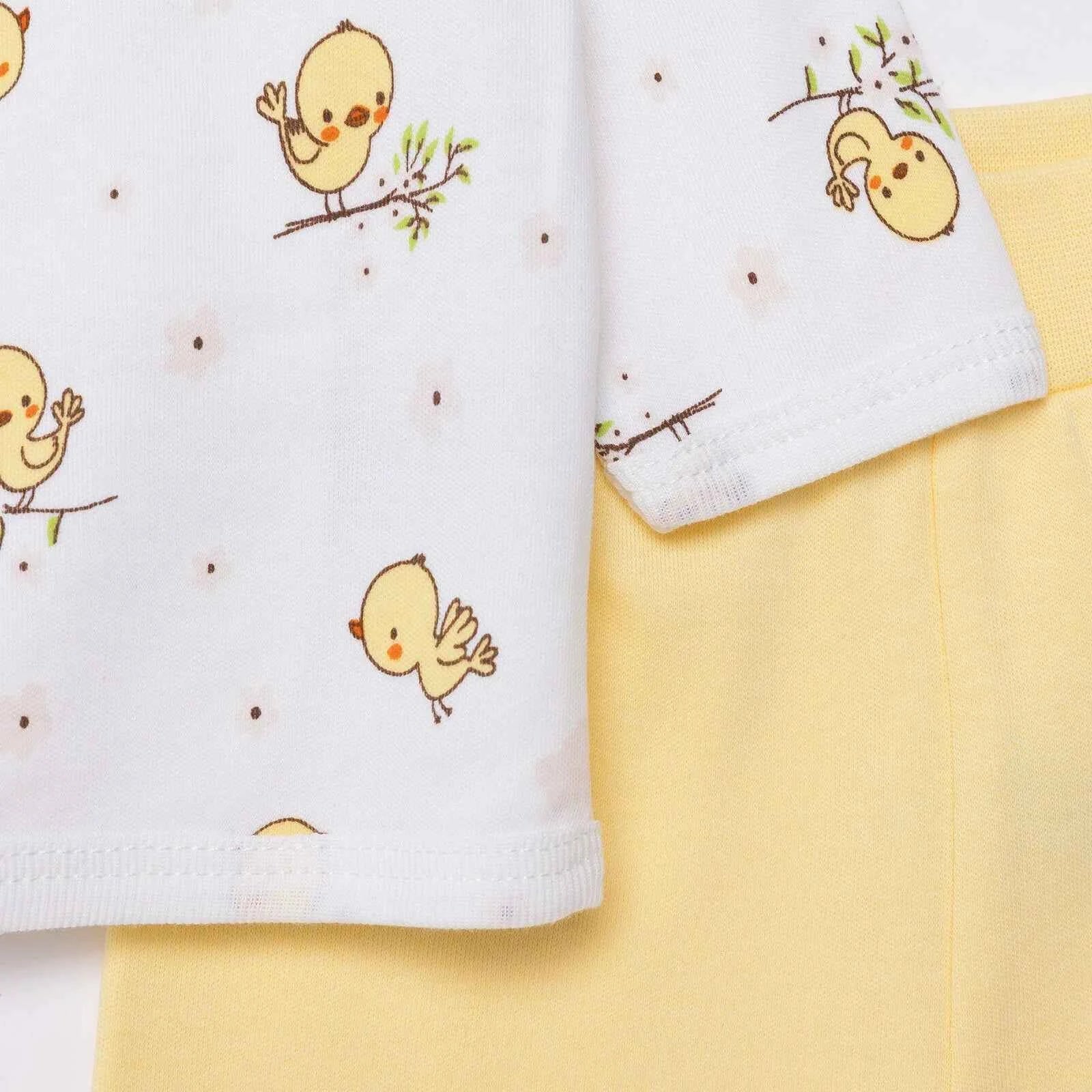 HelloBaby Newborn Body-Footless Bottom - Ecru