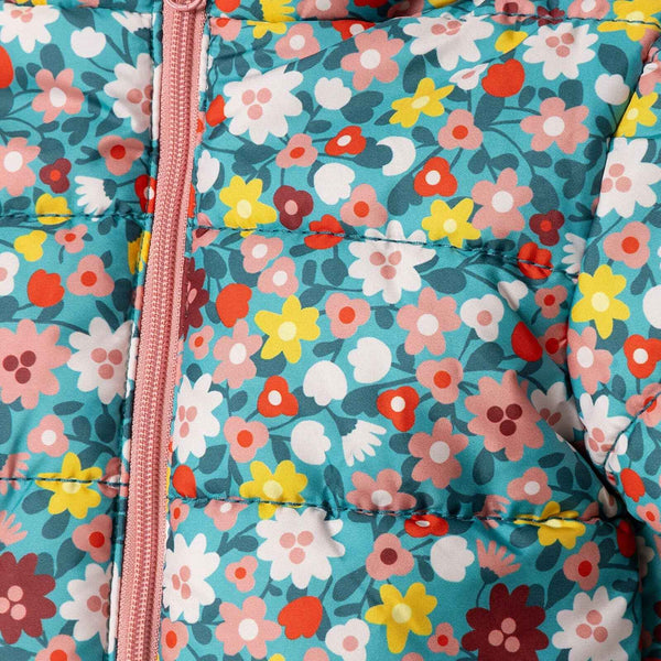 HelloBaby Baby Girl Floral Printed Coat - Printed