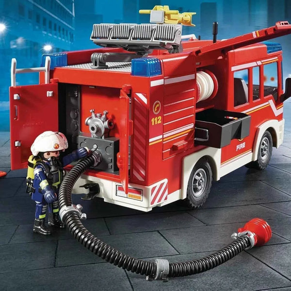 Playmobil City Action Fire Engine with Working Water Cannon 9464