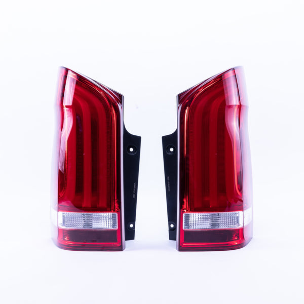 For Mercedes Vito LED Rear Lights With Red Lenses