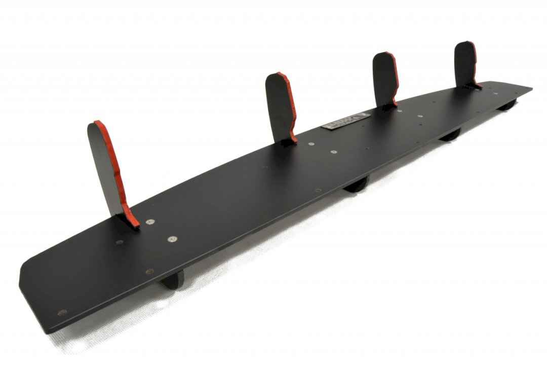 Maxton Design - AUDI A6 C7 S-LINE AVANT REAR DIFFUSER & REAR SIDE SPLITTERS (FITS TWO SINGLE EXHAUST ENDS) (2011-2014)