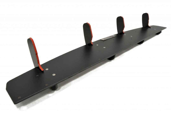 Maxton Design - AUDI A6 C7 S-LINE AVANT REAR DIFFUSER & REAR SIDE SPLITTERS (FITS TWO SINGLE EXHAUST ENDS) (2011-2014)