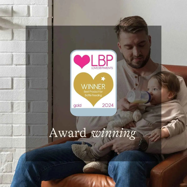 Lansinoh Feeding Bottles with NaturalWave Teats 160ml Pack of 2