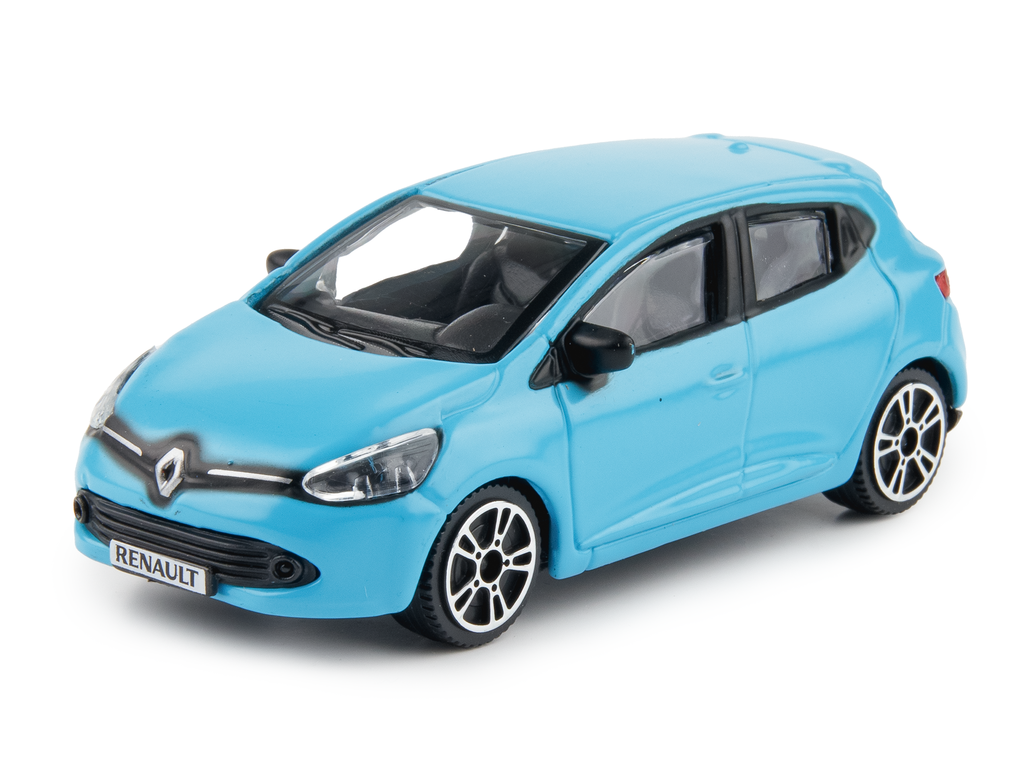 Renault Clio 2013 blue - 1:43 Scale Toy Car