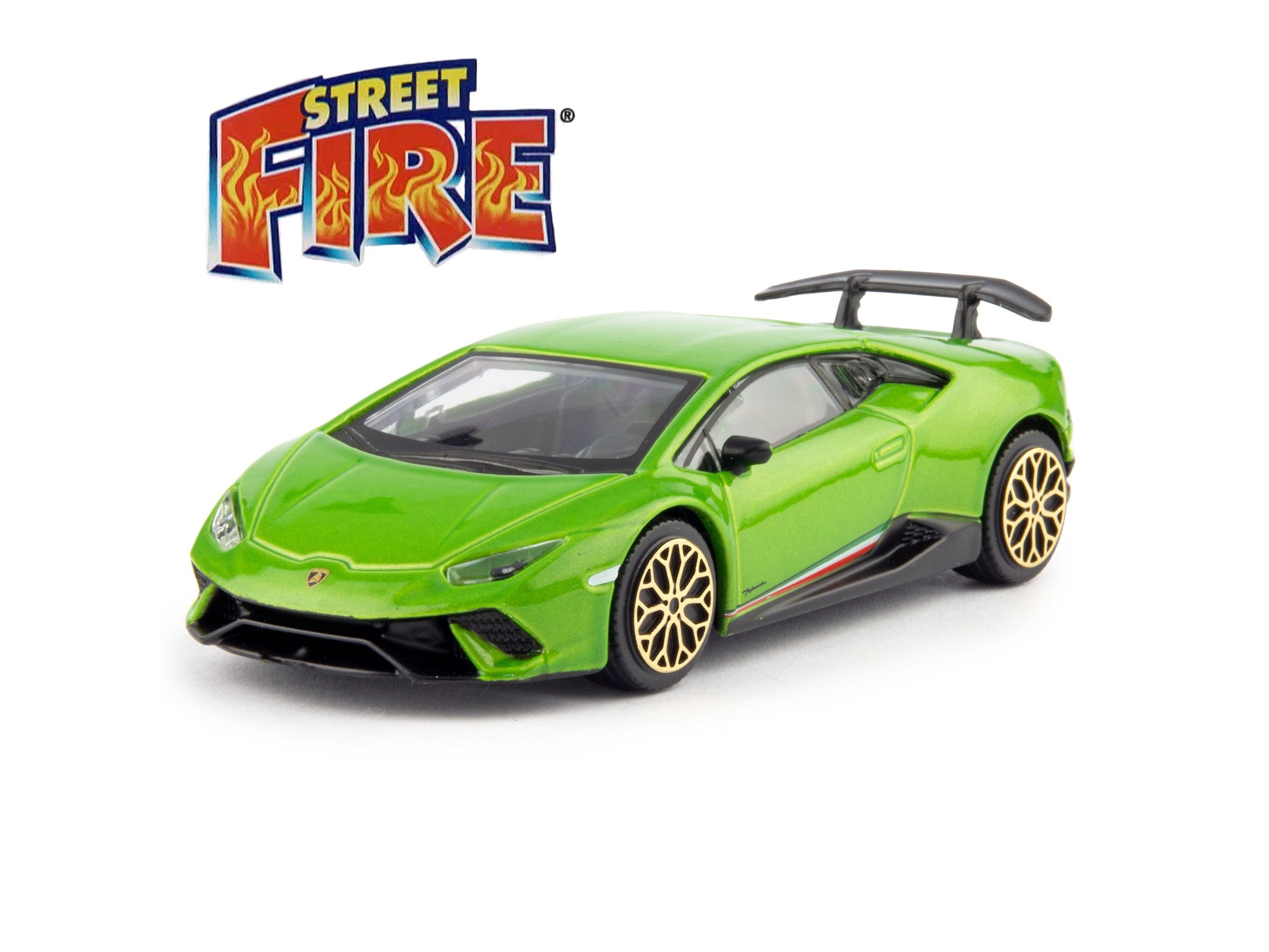 Lamborghini Huracan Performante green - 1:43 Scale Toy Car