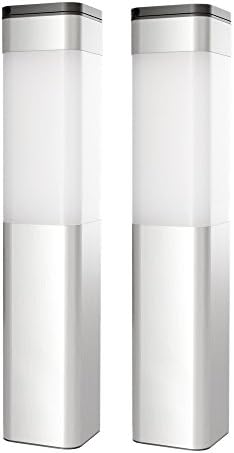 SolarCentre® Kodiak Outdoor Solar Powered Garden Post Lights (Set of 2)