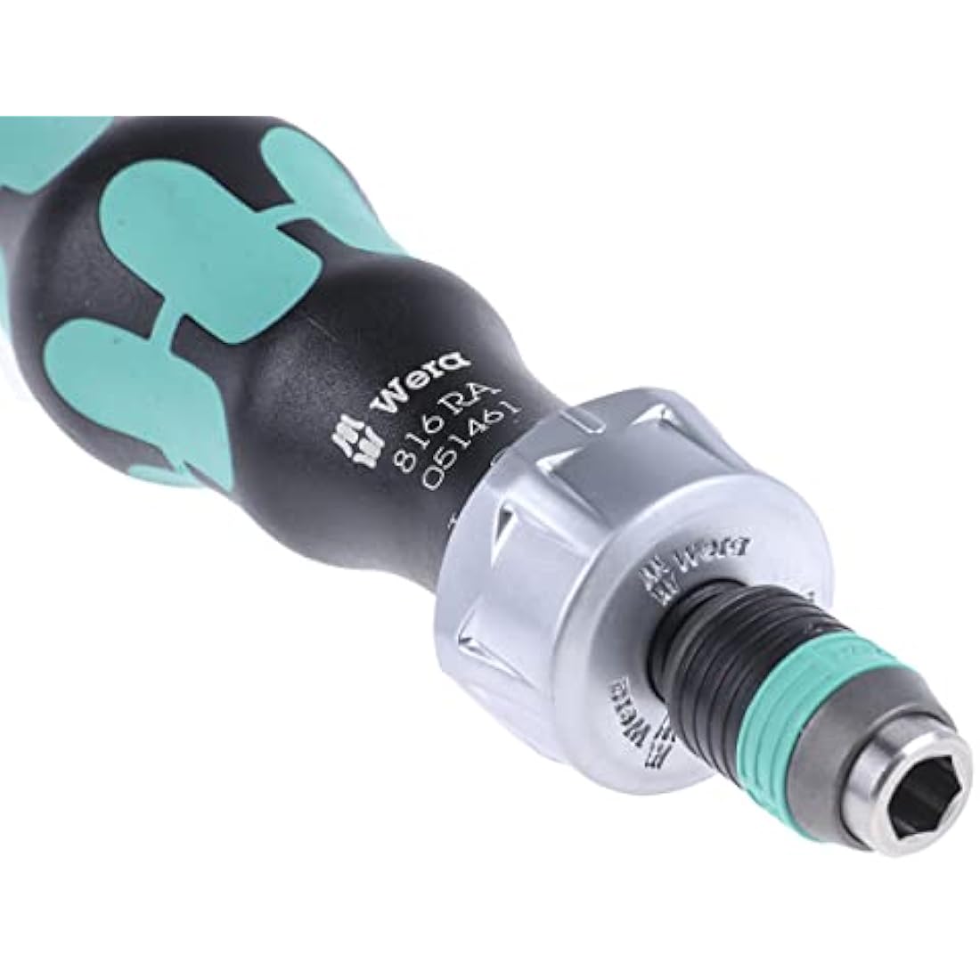Wera 05051461001 1/4 x 142 816 RA Ratchet Screwdriver - Silver