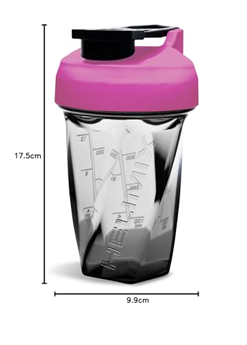 Helimix 2.0 Vortex Blender Shaker Bottle 828 ml - No Blending Ball or Whisk - USA Made - Portable Pre Workout Whey Protein Drink Cup - Mixes Cocktails Smoothies Shakes - Top Rack Safe