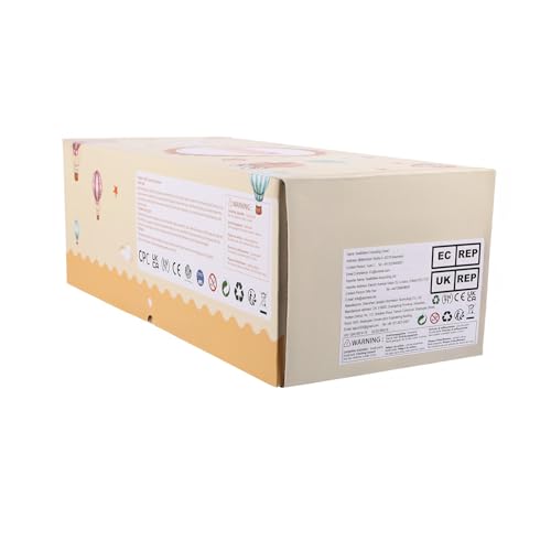 JIZHI Reborn dolls Age 3+ - 17-Inch Handmade Realistic Baby Dolls Soft Cloth Body with Toy Accessories, Reborn Baby Dolls Like a Lifelike Baby(Sleeping baby)