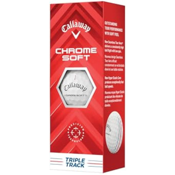 Callaway Golf Chrome Soft Premium Tour Golf Ball 2024